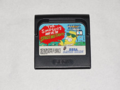 Joc SEGA Game Gear Gamegear - The Simpsons Bart vs the Space Mutants foto