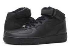 Ghete Nike Dama Air Force negru foto