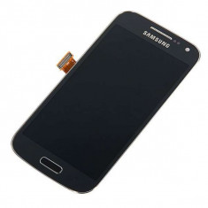 Display Cu Touchscreen Si Rama Samsung I9195 Galaxy S4 Mini Original SWAP Negru foto