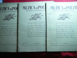 Colectie 7 numere-Revista Filarmonicii -Muzica si Poezie 1935-1936