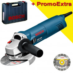 BOSCH GWS 1000 + DISC DIA Professional Polizor unghiular 1000 W 0601821900 foto