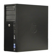 HP Workstation HP Z210 Tower, Intel Core i7 2600 3.4 GHz, 4 GB DDR3 ECC, 120 GB SSD NOU, DVDRW, Windows 7 Home Premium, Garantie pe Viata foto