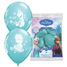 Set 6 Baloane Frozen foto