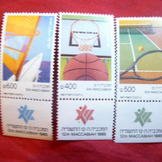 Serie Israel 1985-Sport - Makabiada 3 val.