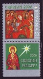 Romania 2006 - Craciun LP 1747 a, timbru cu tabs MNH