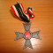 Decoratie militara germana Crucea de Merit de Razboi clasa-a 2-a WW2 fara sabii