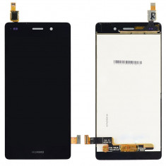 Ansamblu Lcd Display Touchscreen touch screen Huawei P8 Lite Black Negru foto