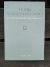 STUDIA PHAENOMENOLOGICA VOL.II NR. 3-4/2002 foto