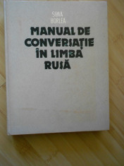 SIMA BORLEA--MANUAL DE CONVERSATIE IN LIMBA RUSA foto