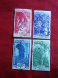 Serie - Pentru Militie 1935 Italia , 4 val. stampilate, Stampilat