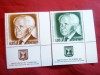 Serie Israel 1974 - Primul Ministru David Brn-Gurion, 2 val., Nestampilat