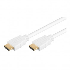 Cablu HDMI Goobay, conector Ethernet, 15 m foto