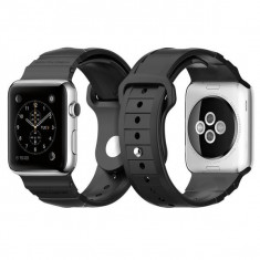 Curea de ceas Spigen Rugged Band Black for Apple Watch 42mm foto