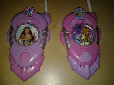 Hannah Montana - walkie talkie jucarii copii 25 cm foto