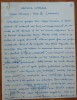 Manuscris al lui Ovidiu S. Crohmalniceanu, Cronica literara, 7 pagini
