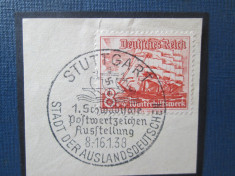 TIMBRE GERMANIA 1933-1945 STAMPILA DE STTUGARD foto