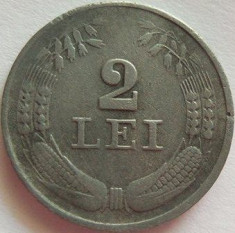 Moneda 2 Lei - ROMANIA, anul 1941 *cod 3351 Zinc foto