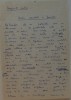 Manuscris al scriitorului Eugen Simion, Lumea paralela a formelor, 11 pagini