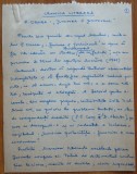 Manuscris al lui Ovidiu S. Crohmalniceanu ,Cronica literara ,Z. Ornea ,13 pagini