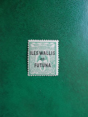 Franta colonii Wallis si Futuna supratipar 5c- nestampilat MNH foto