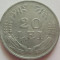 Moneda 20 Lei - ROMANIA, anul 1944 *cod 202 Zinc