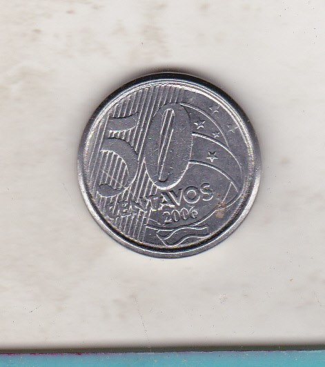 bnk mnd Brazilia 50 centavos 2006