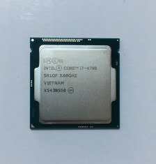 Procesor Intel Quad Core Haswell refresh i7 4790 3.6 GHZ + Cooler . PRET REDUS foto