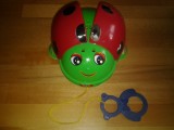 **Buburuza cu Snur 23 cm jucarie copii