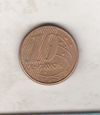 bnk mnd Brazilia 10 centavos 2007 foto