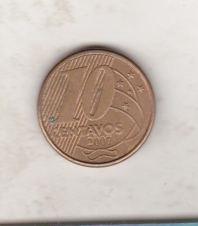 bnk mnd Brazilia 10 centavos 2007