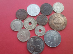 LOT 12 monede-mai vechi-oferta foto