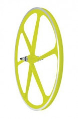 Roata Fata Fixa AEROWHEELS 700&amp;quot; Galben PB Cod Produs: 40704YARM foto