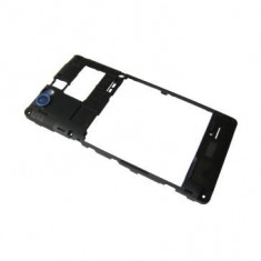 Carcasa mijloc Sony Xperia M C1904 C1905 Originala Neagra foto