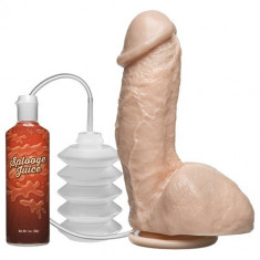 Dildo/Penis realistic cu ejaculare Doc Johnson foto