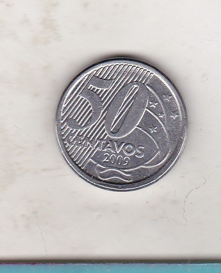 bnk mnd Brazilia 50 centavos 2009