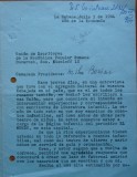 Scrisoare a scriitorului cubanez Juan Ramos catre Mihai Beniuc, 1964