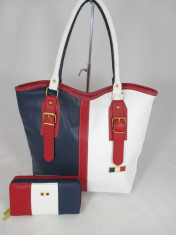 Set dama geanta si portofel Tommy Hilfiger+CADOU foto