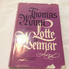 LOTTE LA WEIMAR -THOMAS MANN,RF12/1