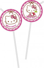 6 Paie flexibile decorate HELLO KITTY HEARTS foto