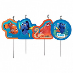 4 Lumanari Finding Dory /Nemo figurine pentru tort foto