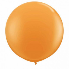 Balon jumbo culoare portocaliu 90cm foto