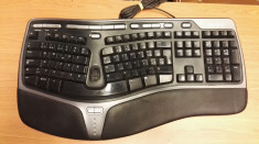 Tastatura PC Ergonomica Microsoft 4000 V1.0 Usb SWISS Usb foto