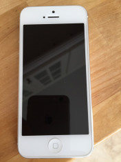 iPhone 5 Alb 16GB neverlocked foto