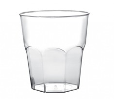 8 Pahare Cocktail plastic reutilizabile 220ml TRANSPARENT foto