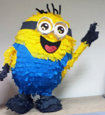 Pinata Party 60cm Minion Albastru foto