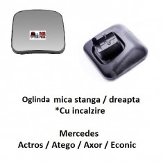 Oglinda mica stanga dreapta Mercedes Actros, Atego, Axor, Econic | Piese Noi foto