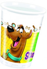 8 Pahare plastic petrecere copii SCOOBY DOO foto