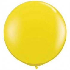 Balon jumbo culoare galben 90cm foto