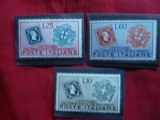 Serie 100 Ani Timbre Sardinia - 1951 Italia , 3 val.