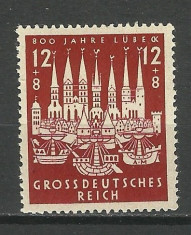 GERMANIA - GROSSDEUTSCHES REICH 1943 MNH foto